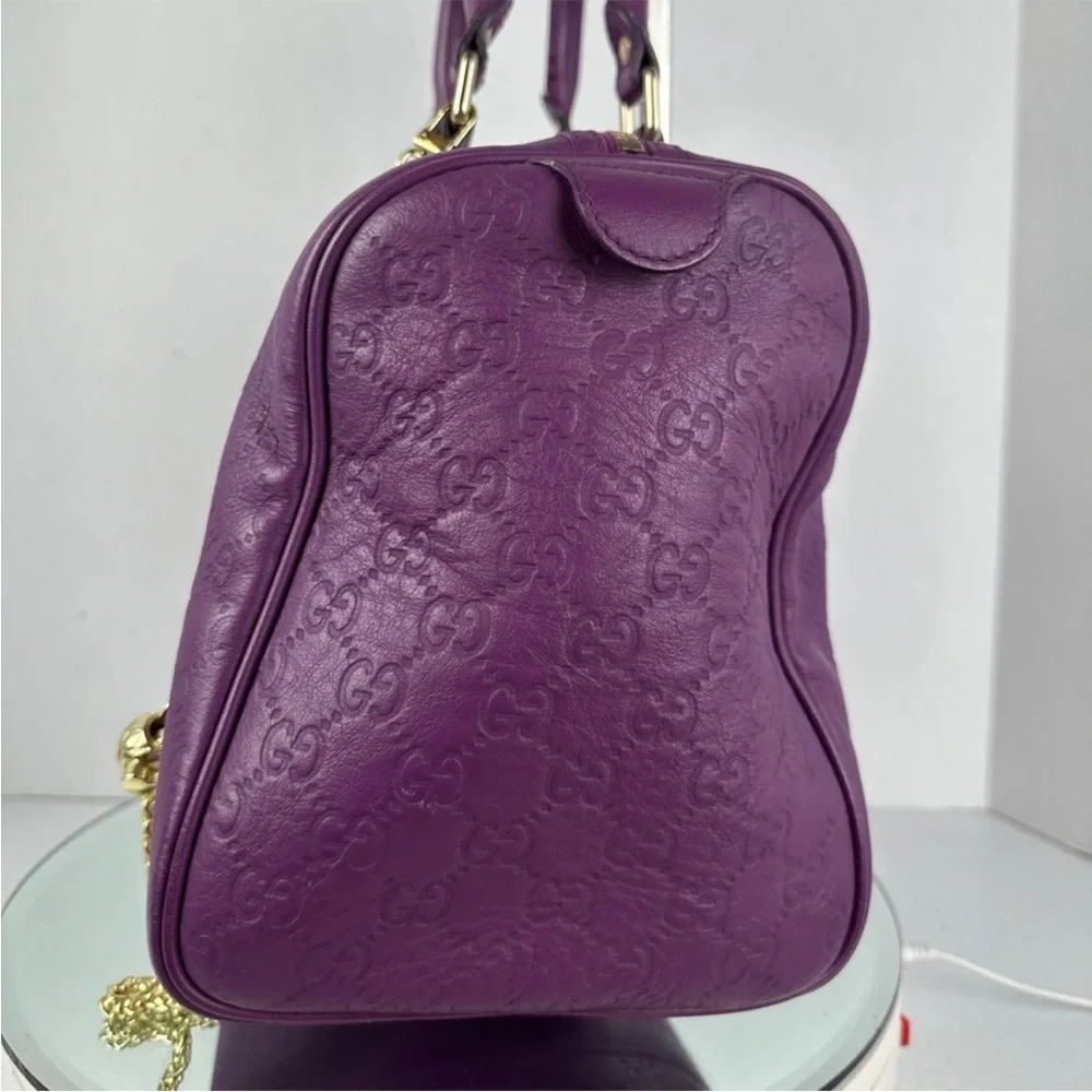 🛑FLASH SALE🛑 Gucci logo Boston bag with unbranded chain - Picture 6 of 12